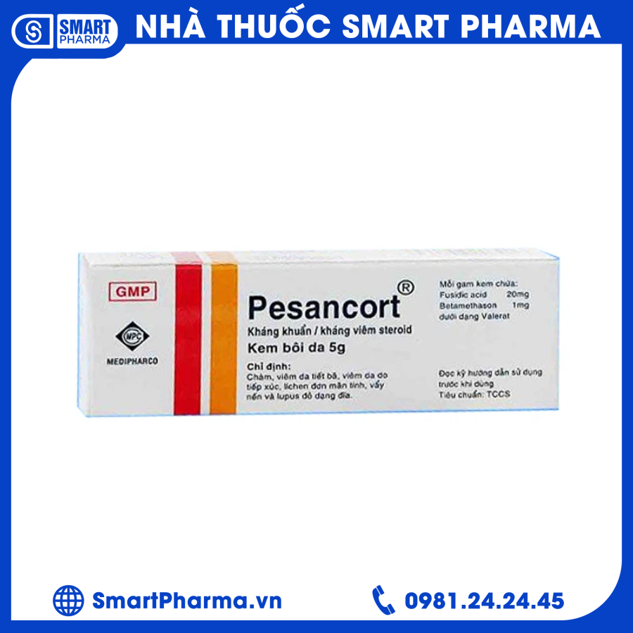 Kem bôi da Pesancort Kem bôi da Pesancort