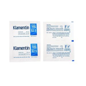 Smart Pharma - Cốm pha hỗn dịch uống Klamentin 500/62.5 DHG Pharma điều trị nhiễm khuẩn đường hô hấp (24 gói) 1 Smart Pharma - Klamentin 500 625 H 24g 1