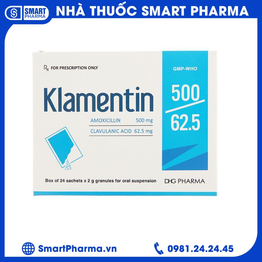 Klamentin 500-62,5 (H-24g) Smart Pharma - Klamentin 500 625 H 24g