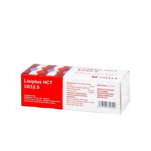 Smart Pharma - Viên nén Lisiplus HCT 10/12.5 điều trị tăng huyết áp nguyên phát (3 vỉ x 10 viên) 1 Smart Pharma - Lisiplus HCT40