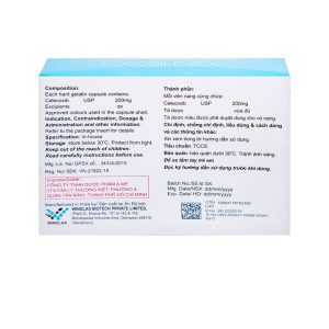 Smart Pharma - Viên nang cứng Locobile-200 Windlas Biotech điều trị thoái hóa khớp, viêm khớp dạng thấp (3 vỉ x 10 viên) 2 Smart Pharma - Locobile 200 2