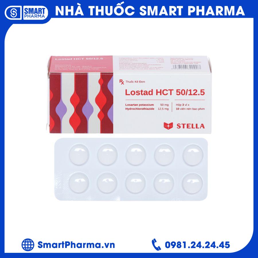 Lostad HCT 5012.5mg 1 Smart Pharma - Lostad HCT 5012.5mg 1