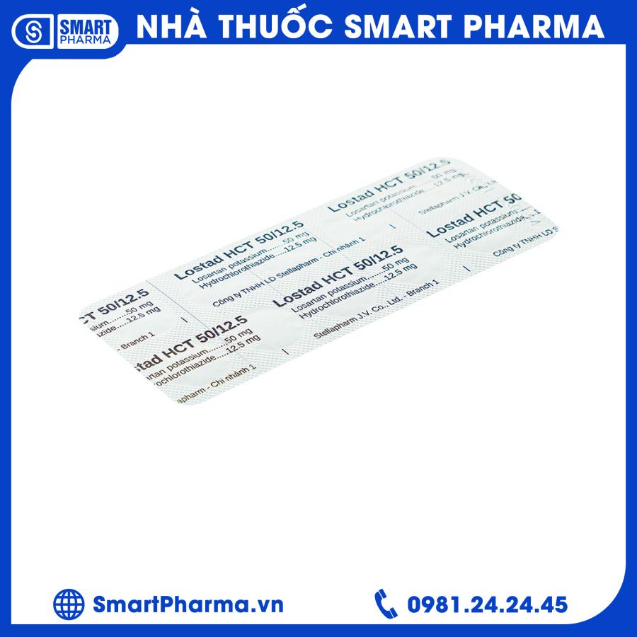 Lostad HCT 5012.5mg 2 Smart Pharma - Lostad HCT 5012.5mg 2