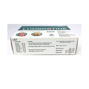 Smart Pharma - Viên nang cứng Lumbrotine TW3 điều trị các chứng tê mỏi chân tay, di chứng tai biến mạch máu não (3 vỉ x 10 viên) 1 Smart Pharma - Lumbrotine 1