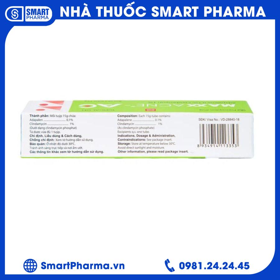 Maxx Acnes - AC 2 Smart Pharma - Maxx Acnes AC 2