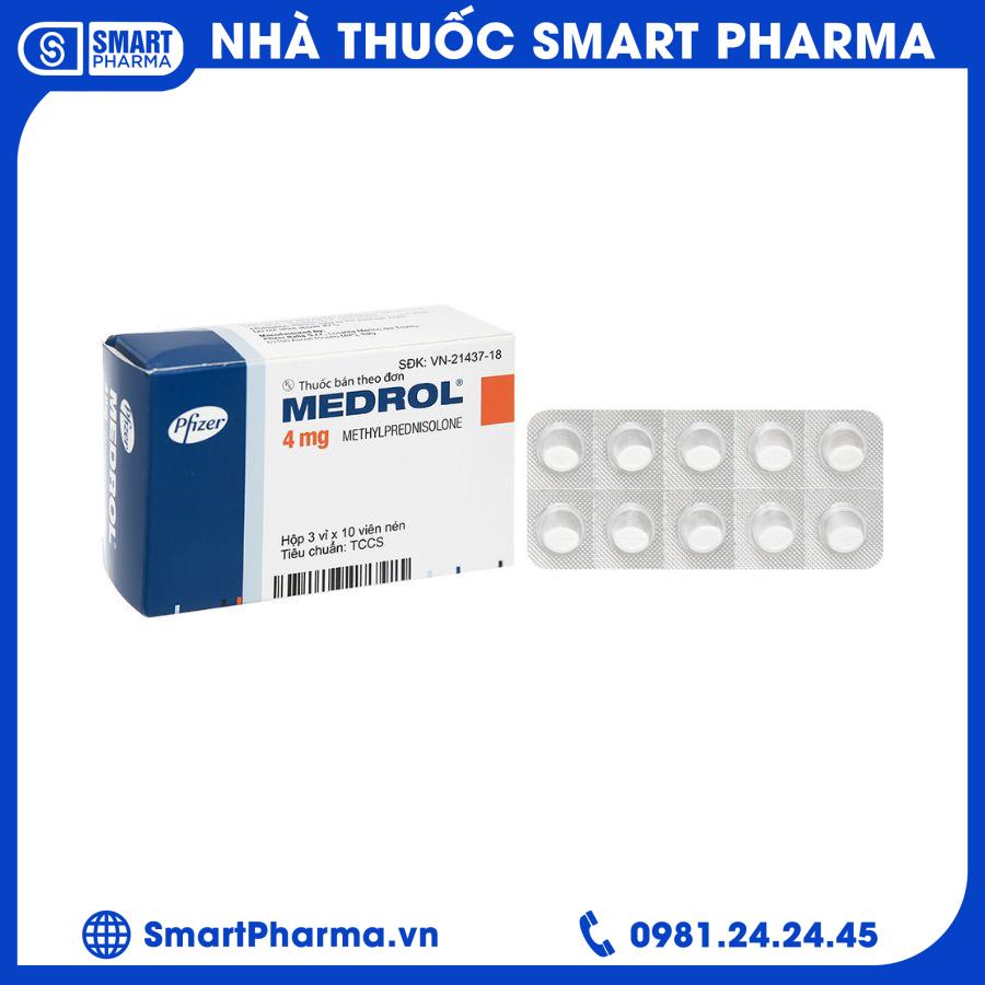 Medrol 4mg Smart Pharma - Medrol 4mg