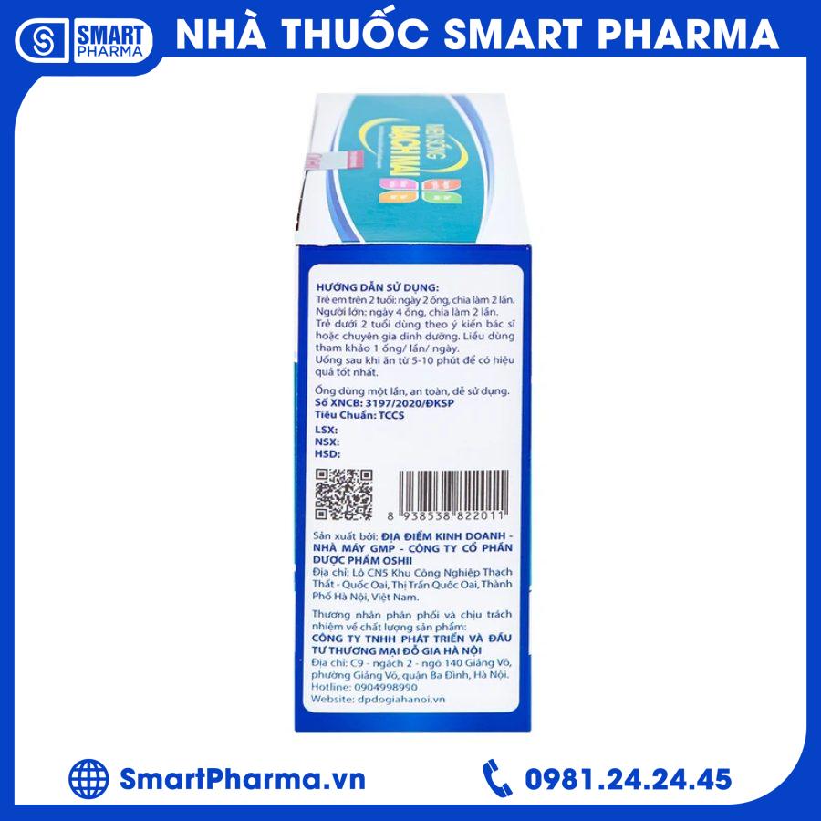 Men sống Bạch Mai1 Smart Pharma - Men song Bach Mai1