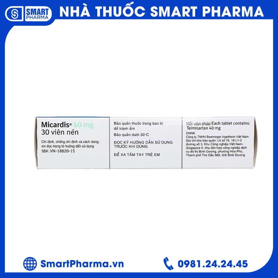 Micardis plus 40mg (2) Smart Pharma - Micardis plus 40mg 2