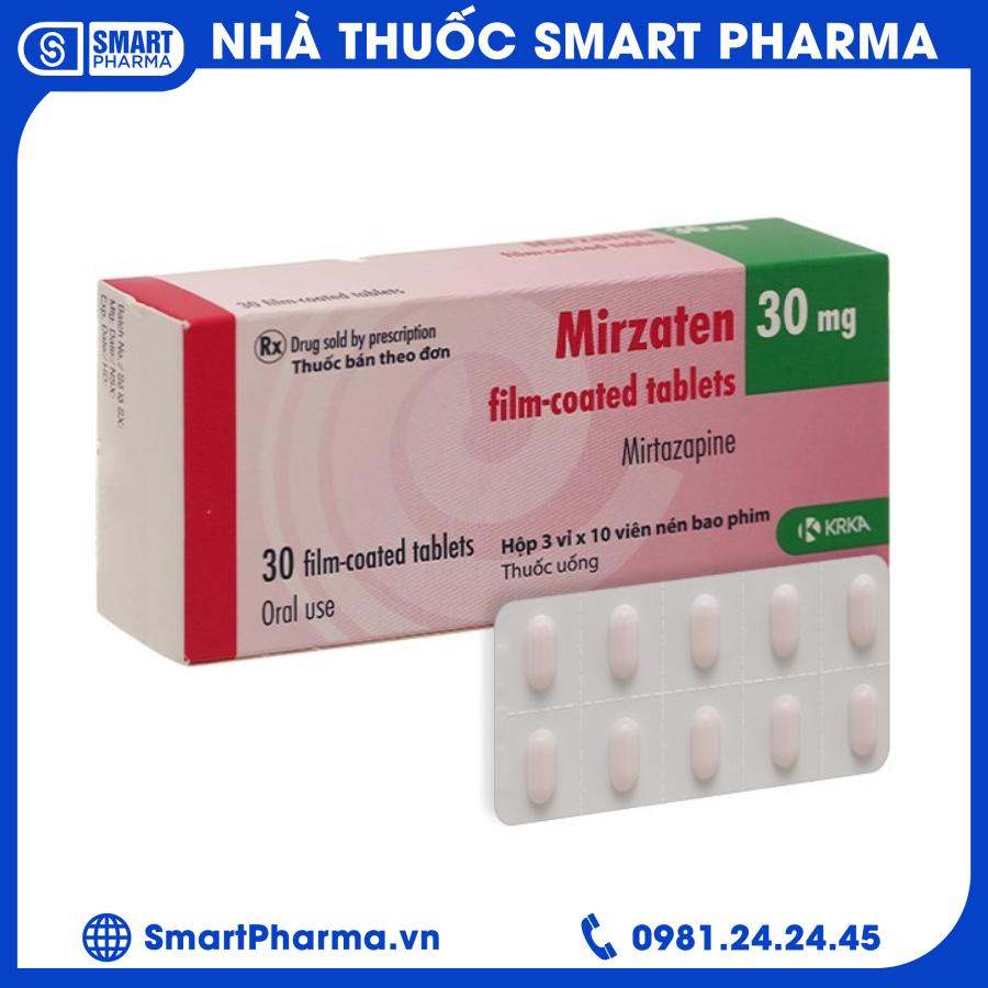 Mirzaten 30mg Smart Pharma - Mirzaten 30mg