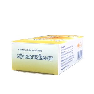 Smart Pharma - Viên nén Mộc Hoa Trắng chữa lỵ amid ở cả thể hoạt động và thể kén (10 vỉ x 10 viên) 1 Smart Pharma - Moc hoa trang 2