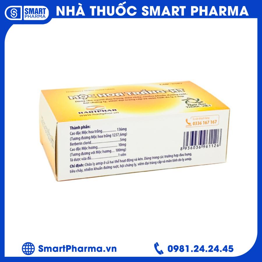 Mộc hoa trắng (3) Smart Pharma - Moc hoa trang 3