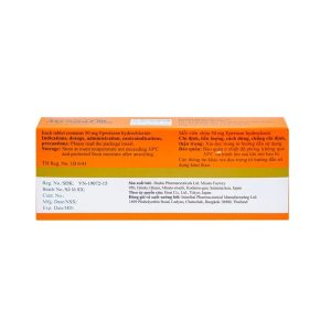 Smart Pharma - Viên nén Myonal 50mg Eisai cải thiện tăng trương lực cơ và điều trị liệt cứng (3 vỉ x 10 viên) 2 Smart Pharma - Myonal 50mg1
