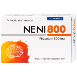 Smart Pharma - Thuốc Neni 800 DHG Pharma điều trị triệu chứng chóng mặt, nhức đầu, mê sảng nặng (3 vỉ x 10 viên) 5 Smart Pharma - NT SMART PHARMA 2026 10 09T103727.828