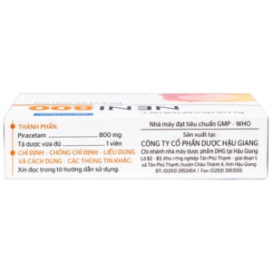 Smart Pharma - Thuốc Neni 800 DHG Pharma điều trị triệu chứng chóng mặt, nhức đầu, mê sảng nặng (3 vỉ x 10 viên) 2 Smart Pharma - NT SMART PHARMA 2026 10 09T103744.664
