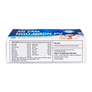 Smart Pharma - Viên uống An Tâm Ngủ Ngon Phúc Vinh giúp an thần, giảm căng thẳng (5 vỉ x 10 viên) 1 Smart Pharma - Nha thuoc Smart Pharma 2026 10 16T135517.521