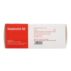 Smart Pharma - Thuốc Stadnolol 50mg STELLA điều trị tăng huyết áp, đau thắt ngực mạn tính ổn định (10 vỉ x 10 viên) 3 Smart Pharma - Nha thuoc Smart Pharma 2026 10 21T091551.250