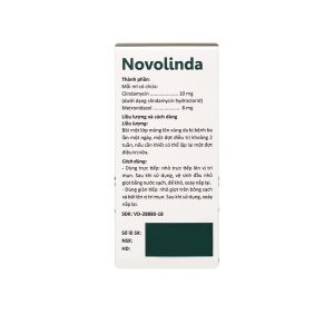 Smart Pharma - Dung dịch Novolinda CPC1 Hà Nội điều trị bệnh trứng cá, viêm nang lông (30ml) 3 Smart Pharma - Novolinda 3 1