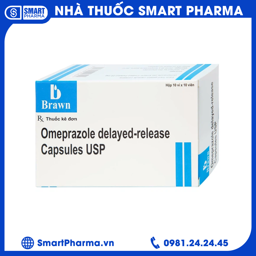 Omeprazole Delayed Release Brawn Omeprazole Delayed Release Brawn