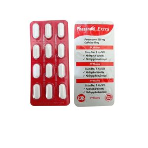 Smart Pharma - Thuốc Phazandol Extra Phúc Vinh hỗ trợ giảm đau và hạ sốt (15 vỉ x 12 viên) 1 Smart Pharma - Phazandol Extra 1