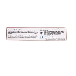 Smart Pharma - Thuốc mỡ bôi da Potriolac TW2 điều trị vảy nến mảng, mức độ nhẹ đến vừa (15g) 2 Smart Pharma - Potriolac 15g 2