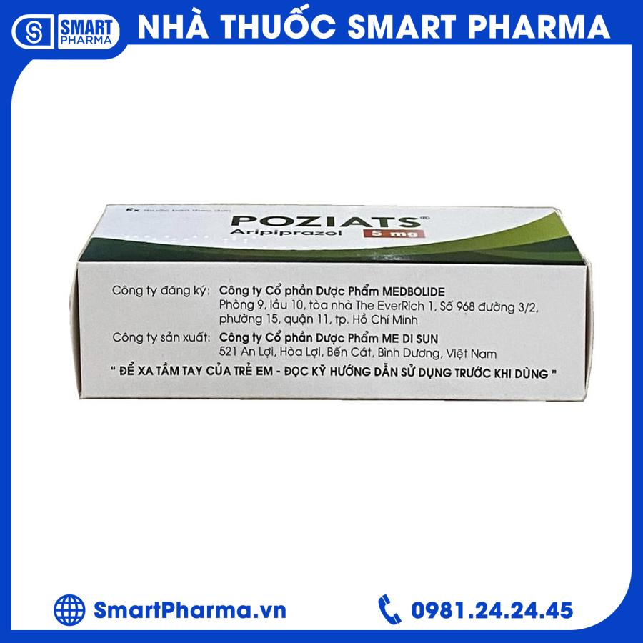 Poziats 5mg (3) Smart Pharma - Poziats 5mg 3