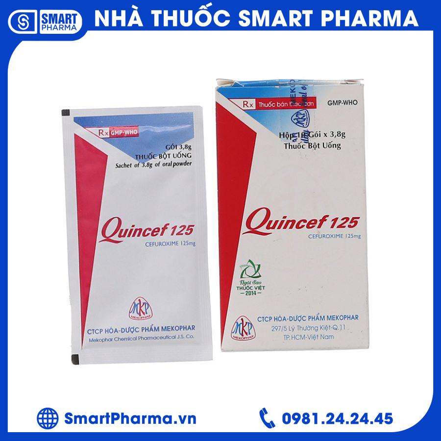 Quincef 125mg Smart Pharma - Quincef 125mg