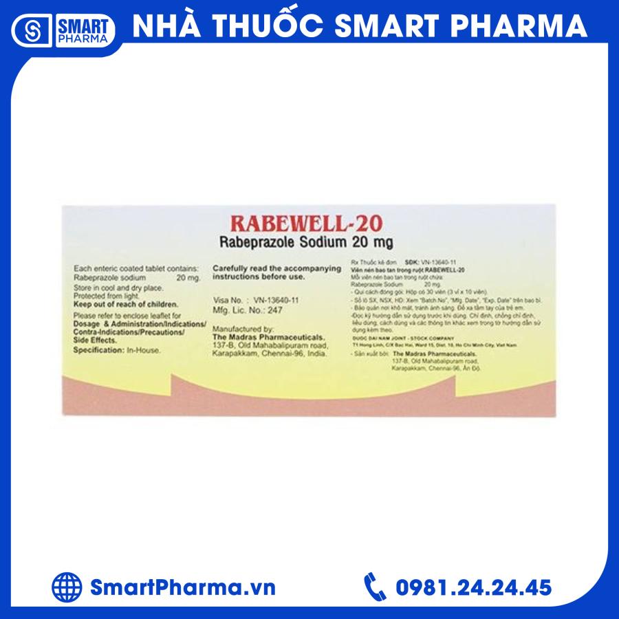 Rabewell-20 (2) Smart Pharma - Rabewell 20 2