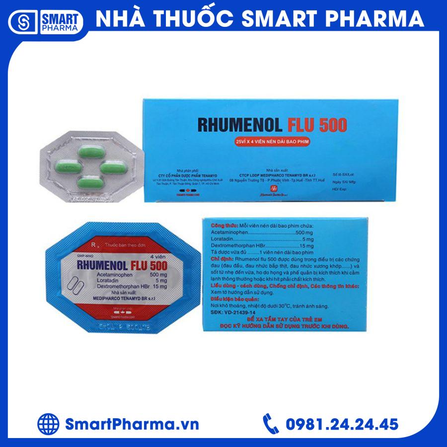 Rhumenol Flu 1 Smart Pharma - Rhumenol Flu 1