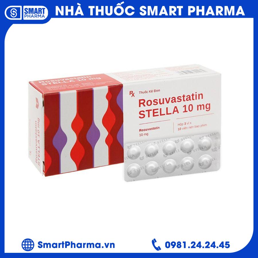 Rosuvastatin 10mg 1 Smart Pharma - Rosuvastatin 10mg 1