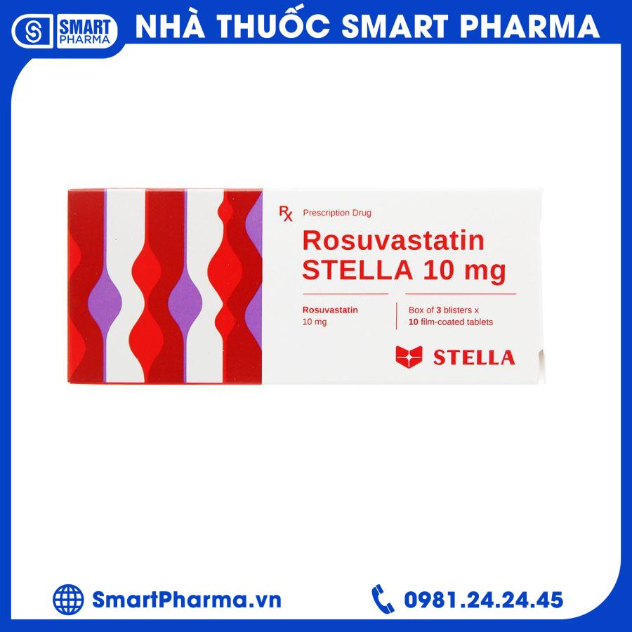 Rosuvastatin 10mg Smart Pharma - Rosuvastatin 10mg
