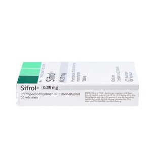 Smart Pharma - Thuốc Sifrol 0.25mg điều trị bệnh parkinson (3 vỉ x 10 viên) 1 Smart Pharma - Sifrol 025mg 2