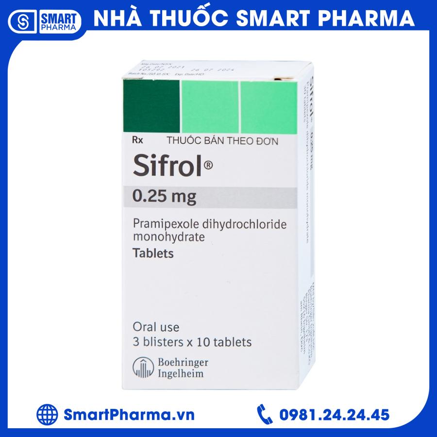 Sifrol 0,25mg Smart Pharma - Sifrol 025mg