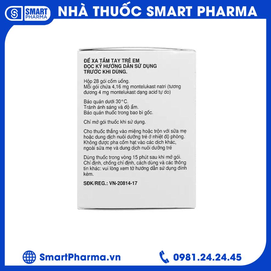 Singulair 4mg(28gói) 1 Smart Pharma - Singulair 4mg28goi 1