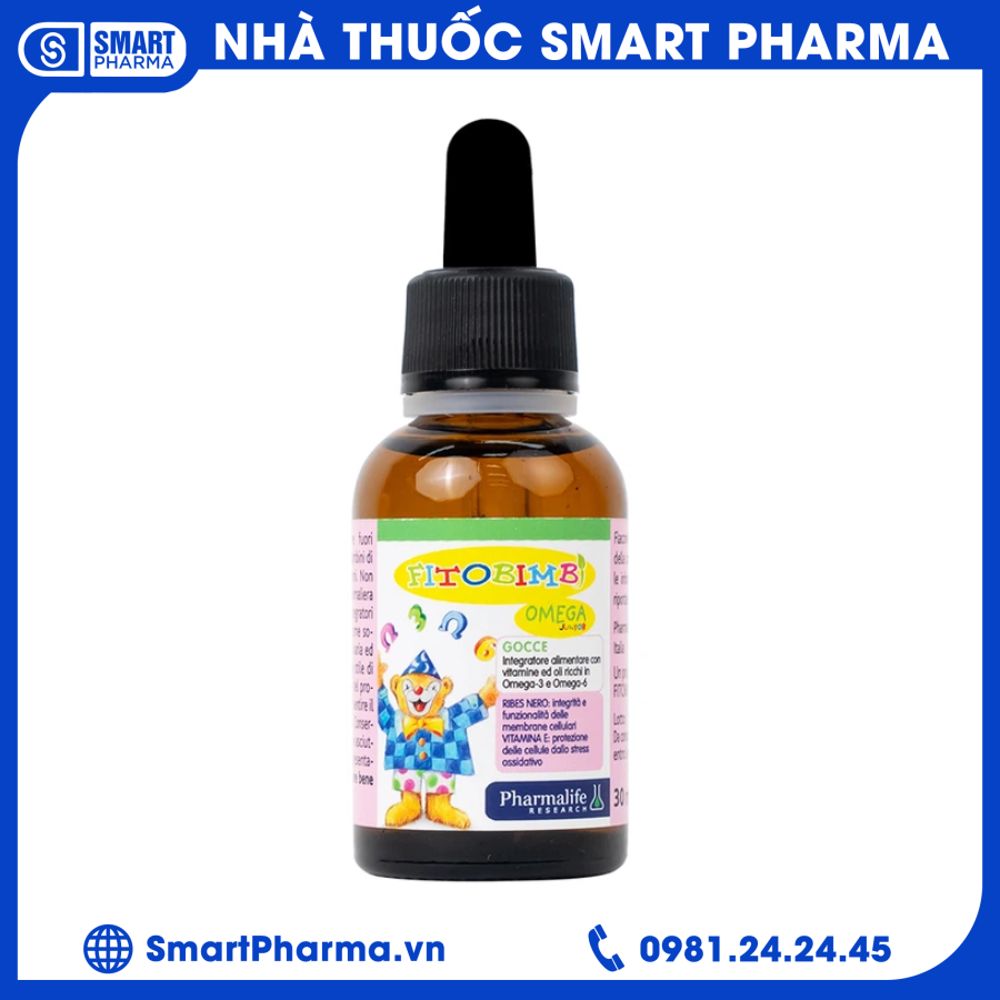 Siro Fitobimbi Omega Junior2 Smart Pharma - Siro Fitobimbi Omega Junior2