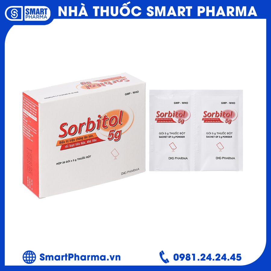 Thuốc bột Sorbitol 5g Thuốc bột Sorbitol 5g