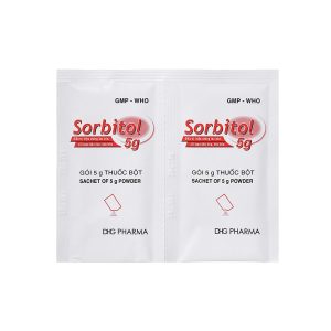 Smart Pharma - Thuốc bột Sorbitol 5g DHG điều trị triệu chứng táo bón, rối loạn tiêu hóa (20 gói x 5g) 1 Thuốc bột Sorbitol 5g