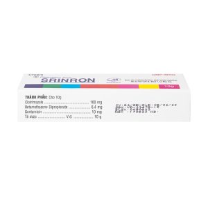 Smart Pharma - Kem bôi da Srinron 10g Mipharmco điều trị các bệnh về da do nhiễm khuẩn hoặc nấm, bệnh da hỗn hợp 1 Smart Pharma - Srinron 10g 1