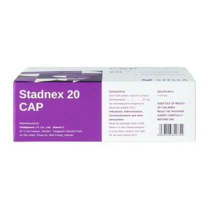 Smart Pharma - Thuốc Stadnex 20 CAP điều trị trào ngược dạ dày, thực quản (4 vỉ x 7 viên) 1 Smart Pharma - Stadnex 20 2