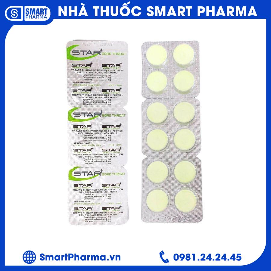Star sore throat 1 Smart Pharma - Star sore throat 1