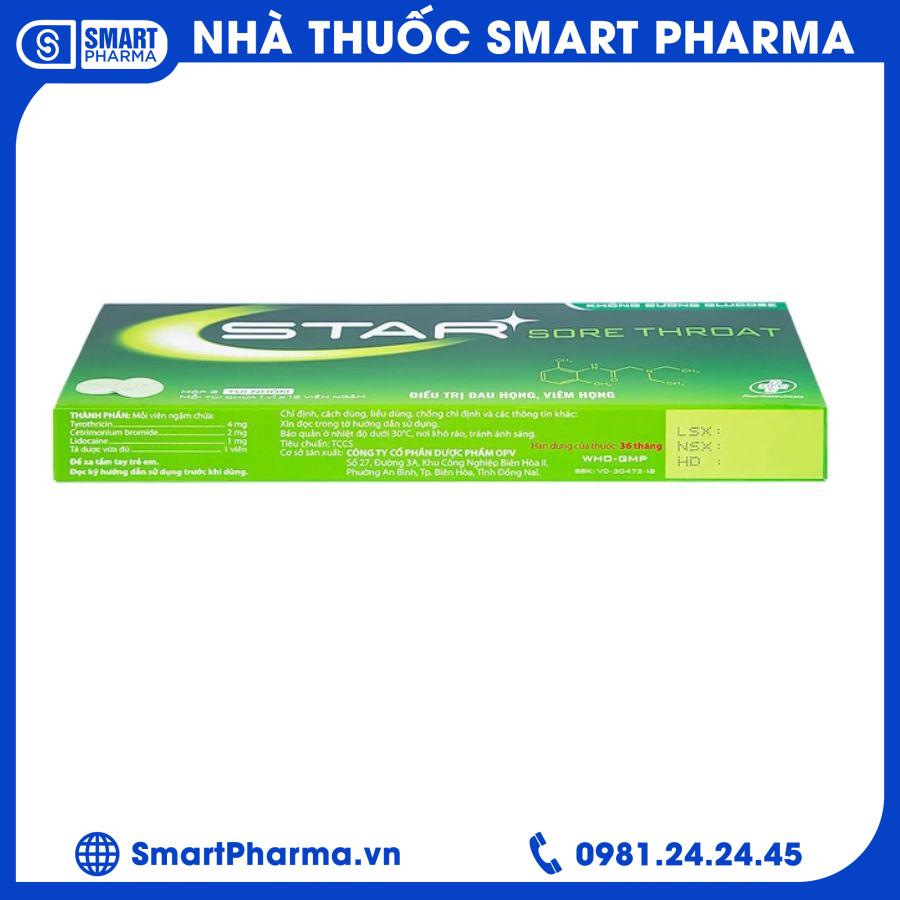 Star sore throat 2 Smart Pharma - Star sore throat 2