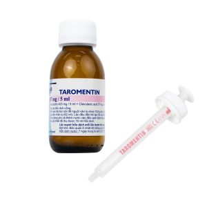 Smart Pharma - Bột hỗn dịch uống Taromentin 457mg/5ml điều trị nhiễm trùng viêm xoang, tai giữa, đường hô hấp (12.6g) 1 Smart Pharma - Taromentin 457mg3