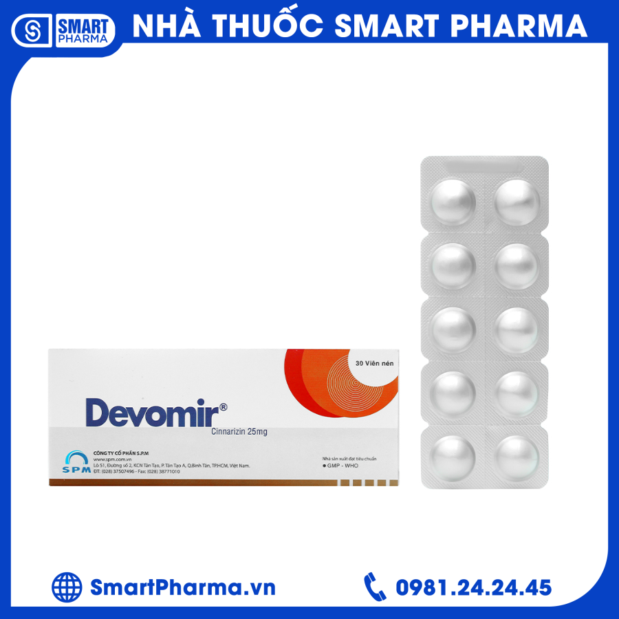 Thuốc Devomir2 Smart Pharma - Thuoc Devomir2