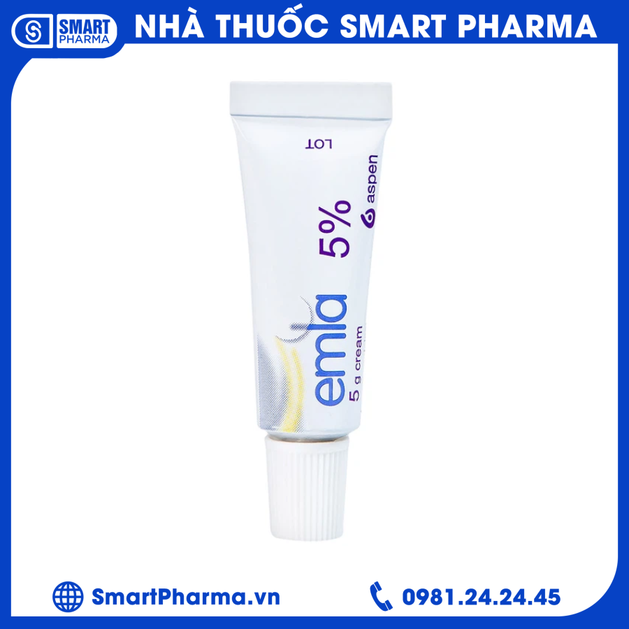 Thuốc Emla 5%2 Smart Pharma - Thuoc Emla 52