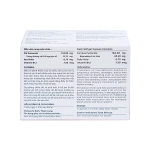 Smart Pharma - Thuốc Ferrovit MEGA We care điều trị thiếu máu do thiếu sắt (5 vỉ x 10 viên) 2 Smart Pharma - Thuoc Ferrovit1
