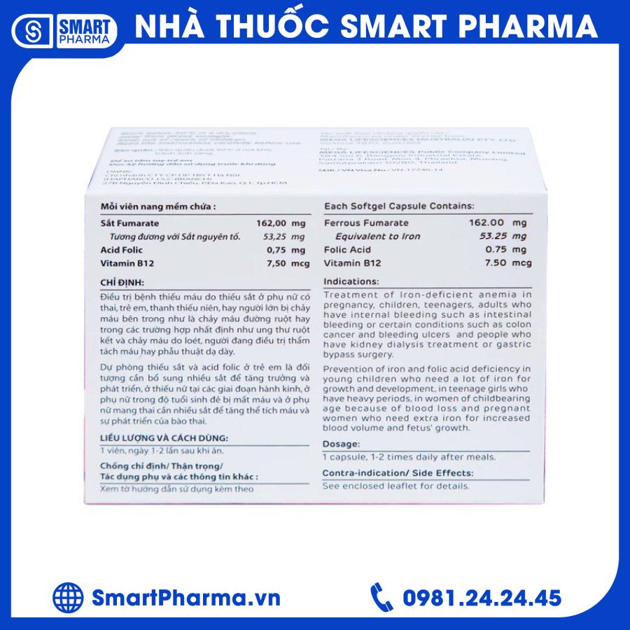 Thuốc Ferrovit1 Smart Pharma - Thuoc Ferrovit1