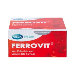 Smart Pharma - Thuốc Ferrovit MEGA We care điều trị thiếu máu do thiếu sắt (5 vỉ x 10 viên) 1 Smart Pharma - Thuoc Ferrovit2