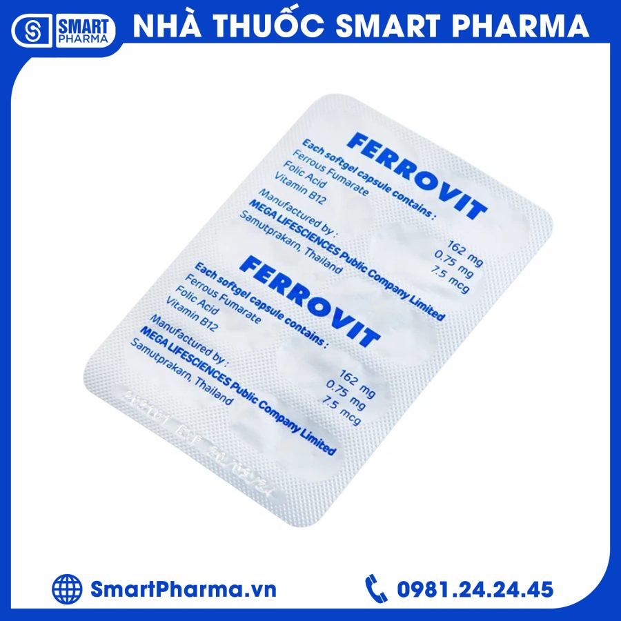 Thuốc Ferrovit4 Smart Pharma - Thuoc Ferrovit4