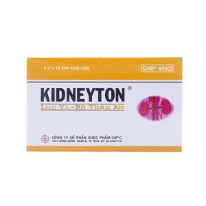 Smart Pharma - Thuốc Kidneyton OPC dùng cho người tinh huyết suy kém, thắt lưng đầu gối mỏi yếu (5 vỉ x 10 viên) 2 Smart Pharma - Thuoc Kidneyton