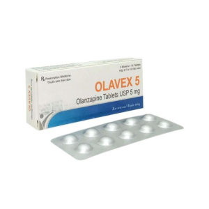 Smart Pharma - Thuốc Olavex 5 Akums điều trị bệnh tâm thần phân liệt (3 vỉ x 10 viên) 1 Smart Pharma - Thuoc Olavex 51