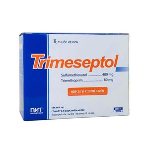 Smart Pharma - Thuốc Trimeseptol Hataphar điều trị nhiễm khuẩn đường tiết niệu (25 vỉ x 20 viên) 2 Smart Pharma - Thuoc Trimeseptol1